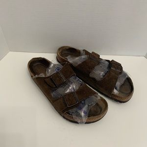 Birkenstock Brown Suede